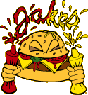 Jakes Burger Dude Tattoo